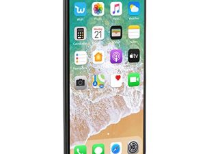 Unlocked Smartphone Black 4GB RAM 32GB ROM 6000mAh Lithium Battery Mobile Phone 100‑240V for Work (US Plug)