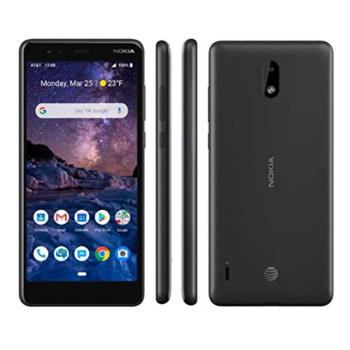 Nokia 3.1 A (2018) 32GB TA1140 for AT&T Prepaid Android Smartphone Black (Renewed) Nokia 3.1 A (2018) 32GB TA1140 for AT&T Prepaid Android Smartphone Black (Renewed)