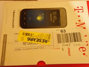 ZTE Z730 Concord II 4GB Blue Prepaid Smartphone T-Mobile