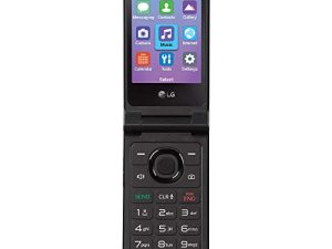 TracFone Carrier-Locked LG Classic Flip 4G LTE Prepaid Flip Phone- Black - 4GB - Sim Card Included – CDMA