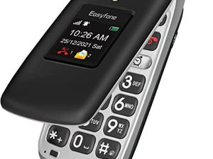 Easyfone Prime-A1 Pro 4G Unlocked Senior Flip Cell Phone
