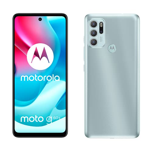 Motorola Moto G60s XT2133-2 4G LTE 128GB + 6GB GSM NFC Global Unlocked Quad Camera International Version (No US Warranty) (Not Verizon Sprint Boost Cricket) (w/Fast Car Charger Bundle) (Iced Mint) Motorola Moto G60s XT2133-2 4G LTE 128GB + 6GB GSM NFC Global Unlocked Quad Camera International Version (No US Warranty) (Not Verizon Sprint Boost Cricket) (w/Fast Car Charger Bundle) (Iced Mint)
