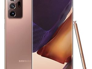 Samsung Electronics Galaxy Note 20 Ultra 5G Factory Unlocked Android Cell Phone | US Version | 128GB of Storage | Mobile Gaming Smartphone | Mystic Bronze (Renewed)