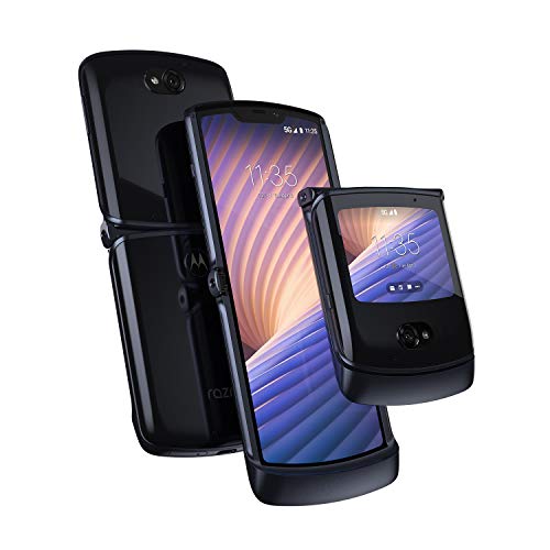 Motorola Razr 5G | Unlocked | Made for US by Motorola | 8/256GB | 48MP Camera | 2020 | Polished Graphite Motorola Razr 5G | Unlocked | Made for US by Motorola | 8/256GB | 48MP Camera | 2020 | Polished Graphite