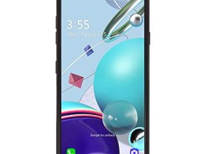 TracFone LG K31 Rebel 4G LTE Prepaid Smartphone (Locked) - Black - 32GB - Sim Card Included - CDMA