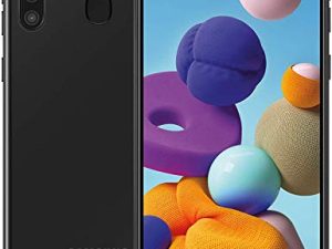Samsung Galaxy A21 A215U 6.5” Infinity Display 32GB Android Smartphone (Black