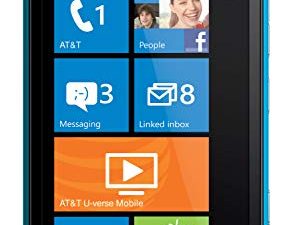 Nokia Lumia 900 AT&T GSM Unlocked 4G LTE Windows 7.5 Smartphone - Cyan Blue