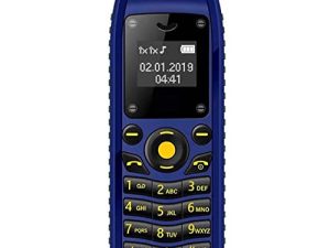 Galand Mini Cell Phone Send SMS Messages BM25 Super Mini Pocket Smart Phone Practical Blue