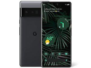Google Pixel 6 Pro - 5G Android Phone - Unlocked Smartphone with Advanced Pixel Camera and Telephoto Lens - 256GB - Stormy Black (Renewed)