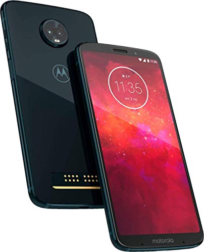 Motorola Moto Z3 Play XT1929-6 64GB GSM Unlocked Android Smartphone - Deep Indigo (Renewed) Motorola Moto Z3 Play XT1929-6 64GB GSM Unlocked Android Smartphone - Deep Indigo (Renewed)