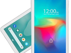 inDigi® 4G LTE GSM Smartphone & Tablet (Factory GSM Unlocked) 7-inch Full HD Capacitive Multi-Touch Screen Android Pie Smartphone White