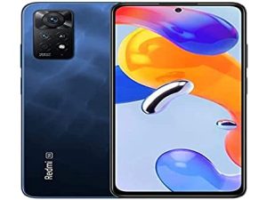 Xiaomi Redmi Note 11 Pro 5G + 4G Volte 128GB + 6GB Factory Unlocked 6.67" 108MP Camera Night Mode (Not Verizon Sprint Boost Cricket Metro At&T) + (w/Fast Car Charger Bundle) (Atlantic Blue)