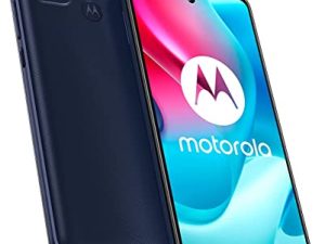 Moto G60s XT2133-2 4G LTE 128GB + 6GB GSM NFC Global Unlocked Quad Camera International Version (No US Warranty) (Not Verizon Sprint Boost Cricket) (w/Fast Car Charger Bundle) (Ink Blue)