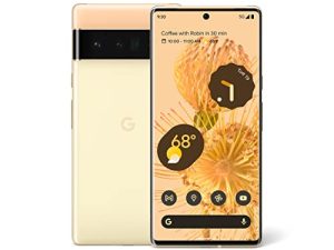 Google Pixel 6 Pro - 5G Android Phone - Unlocked Smartphone with Advanced Pixel Camera and Telephoto Lens - 128GB - Sorta Sunny