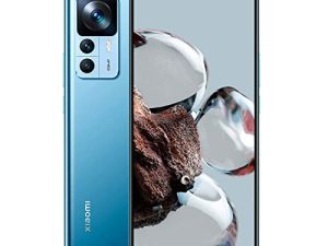 Xiaomi 12T 5G + 4G LTE (256GB+8GB) Unlocked Worldwide (Only T-Mobile/Metro/Mint USA Market) 108MP Pro Camera 6.67" 120Mhz + (w/Fast 51w Car Charger) (Blue Global Version)