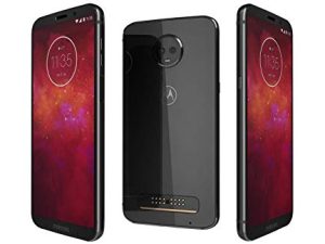 Motorola Moto Z3 MOTXT192917 Verizon Locked Edition 5G Capable - Ceramic Black (Renewed)