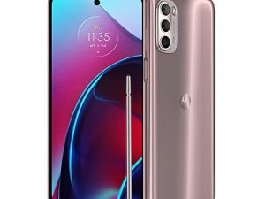 Moto G Stylus | 2022 | 2-Day battery | Unlocked| Made for US by Motorola | 6/128GB | 50MP Camera | Metallic Rose