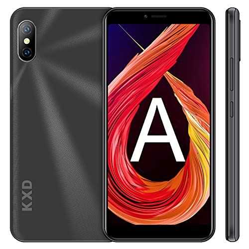 KXD 6A Unlocked Cell Phone | 3G Smartphone | 5.5” Full-Screen Display | 2500mAh Battery | 8MP + 5MP Camera | Dual SIM Android Phone | 8GB ROM | US Version | Black KXD 6A Unlocked Cell Phone | 3G Smartphone | 5.5” Full-Screen Display | 2500mAh Battery | 8MP + 5MP Camera | Dual SIM Android Phone | 8GB ROM | US Version | Black