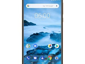 NOKIA 6.1 - Android 9.0 PIE - 32GB microSD - Single Sim Unlocked Smartphone (AT&T/T-Mobile/Metropcs/Cricket/Mint) - 5.Screen - Black (TA-1016)