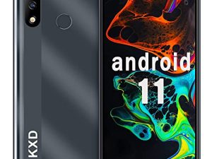 KXD 4G Unlocked Cell Phones D68S Smartphones Unlocked Android 11 -Mobile Phones Dual SIM Free - 4000 mAh Battery - 2GB+32/128GB Extension - Face Unlock & Fingerprint - 8MP Triple Cameras - Black