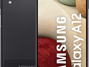 Samsung Galaxy A12 32GB A125U (T-Mobile/Sprint Unlocked) 6.5" Display Quad Camera Long Lasting Battery Smartphone - Black (Renewed)