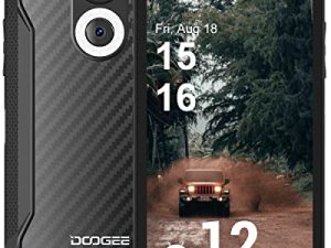 DOOGEE S61 Rugged Smartphone - 2022 Android 12 Rugged Phone - 20MP Night Vision Camera - 6GB+64GB - IP68 Waterproof Unlocked Cell Phone Outdoor- 5180mAh Battery - 6.0" IPS HD- Dual SIM 4G (Kevlar)