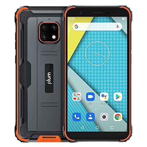 Plum Gator 7 4G Volte Unlocked Rugged Smart Phone Military Grade IP69 Water Shock Proof 5580 mAh Battery - Orange Plum Gator 7 4G Volte Unlocked Rugged Smart Phone Military Grade IP69 Water Shock Proof 5580 mAh Battery - Orange