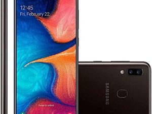 Samsung Galaxy A20 32GB 6.4" Display A205U Black Unlocked Smartphone (Renewed)