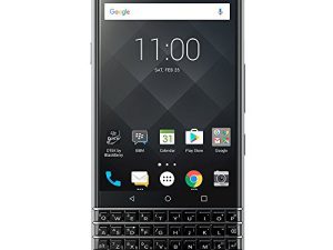 BlackBerry KeyOne Smartphone (GSM Unlocked) - 32GB - Silver (Renewed) (Not for AT&T)