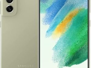 SAMSUNG Galaxy S21 FE 5G SM-G990U 128GB AT&T Olive (Renewed)